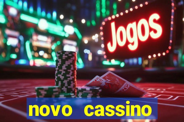 novo cassino pagando no cadastro